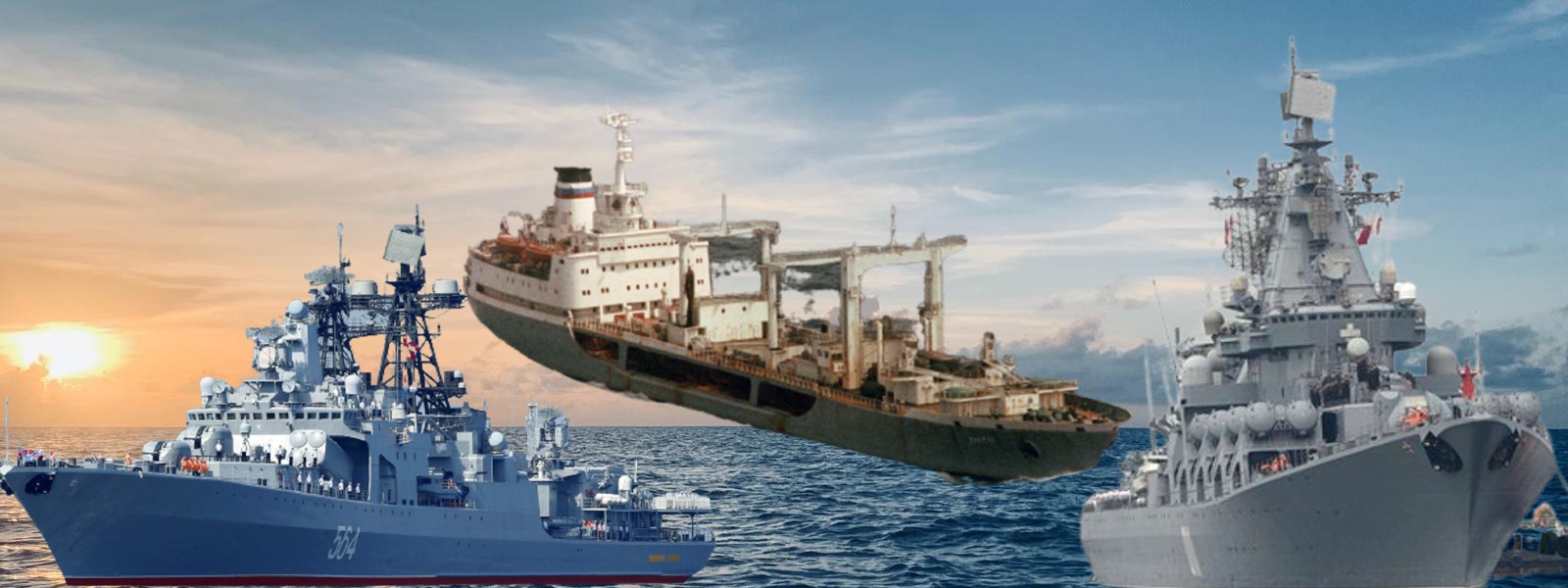Russian warships enter Sea of Sri Lanka
